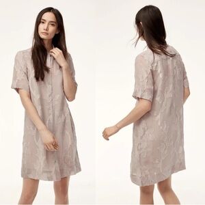 Wilfred Aritzia Hemistiche Button Down Dress Small